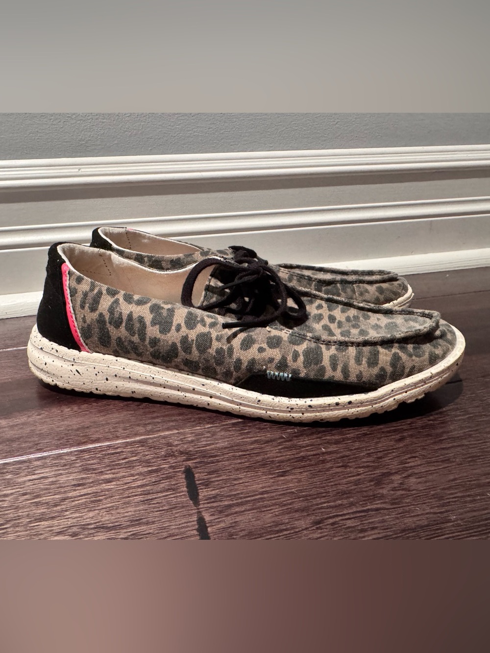 Women’s Hey Dude Leopard Print With Bright Accents